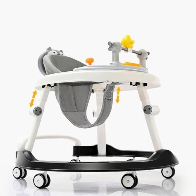 Flybb Baby Walker Family Model Terbaru Roda Belajar Jalan Bayi Kereta Alat Bantu Jalan Bayi Belajar