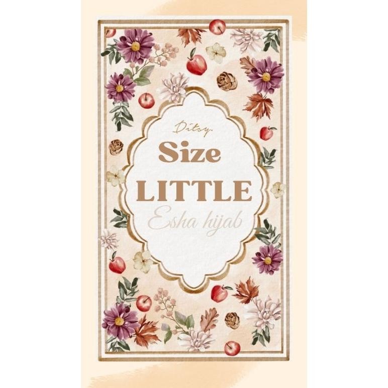 GAMIS ANAK LITTLE DITSY edisi Terbaru Mei 2025 AST