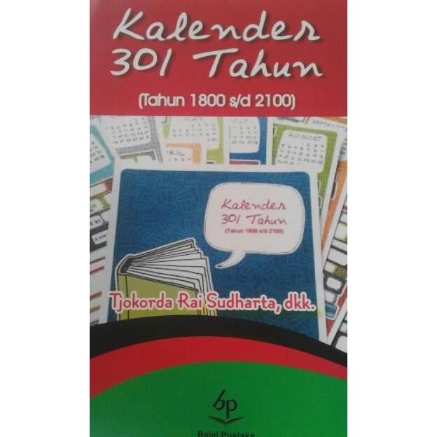 

TERMURAH - kalender 301 tahun