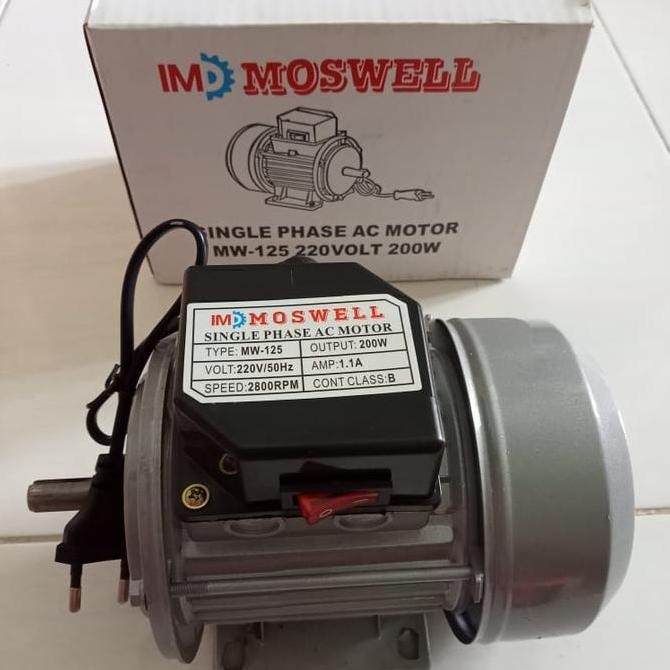 Dinamo Motor Moswell Parutan Kelapa 200watt