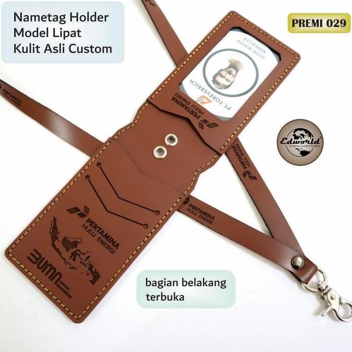 

NAMETAG LIPAT MAGNET KULIT ASLI CUSTOM
