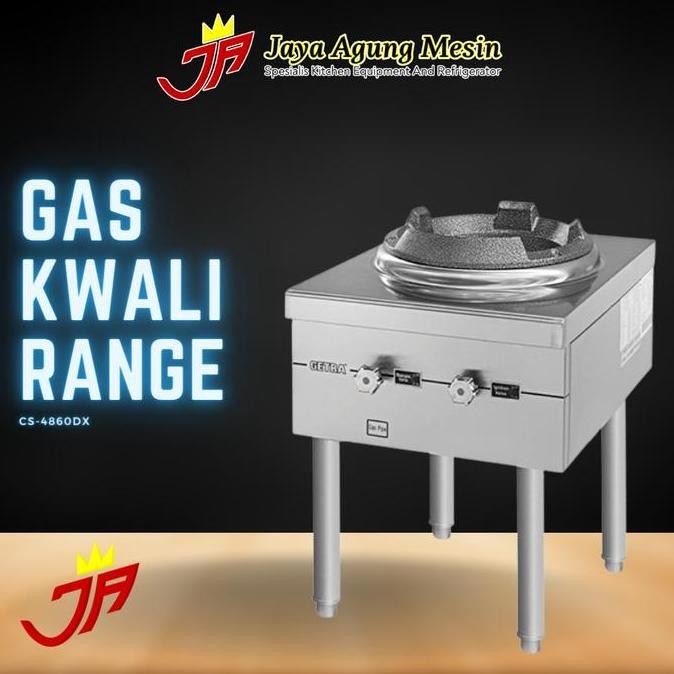TERBARU - GETRA GAS KWALI RANGE CS-4860DX/Kwali Range Getra CS-4860DX