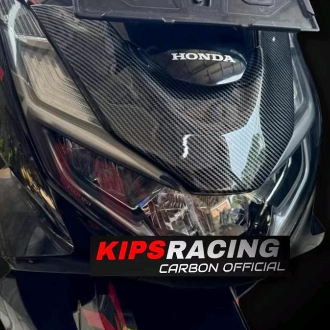 Promo COVER DASI DEPAN PCX 160 KIP / Dasi carbon pcx 160 Cover carbon variasi pcx 160 dasi depan pcx