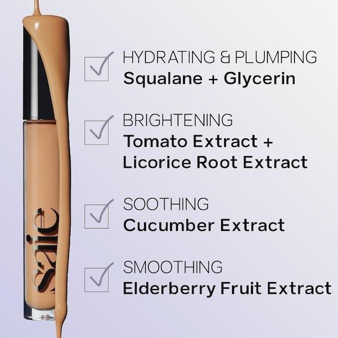 Saie Concealer Hydrabeam Brightening + Hydrating Creamy Under Eye Concealer