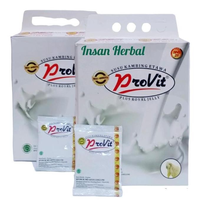 

Provit Susu Kambing Etawa Isi 10Sachet Kualitas Terbaik Harga Termurah
