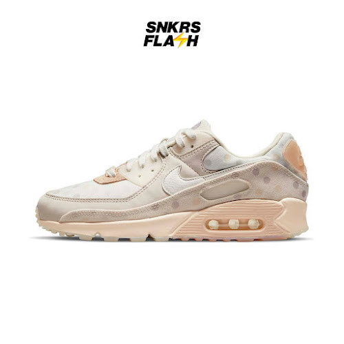 NIKE Max 90 Shimmer Polka Dot Sand Sepatu Sneakers Pria - CZ1929200 - Size 43