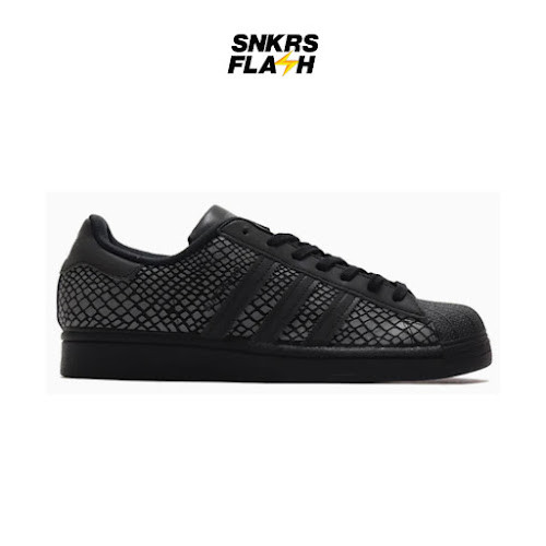 ADIDAS Superstar X Atmos R Snk Black Sepatu Sneakers Wanita - FY6014 - Size 36