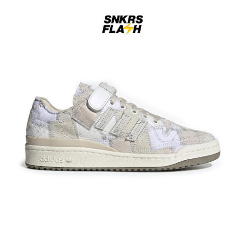 ADIDAS Forum Low Atmos Patchwork White Sepatu Sneakers Pria