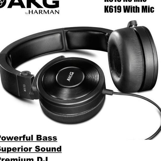 Harman Akg K619 Dj Headphone On Ear With Mic