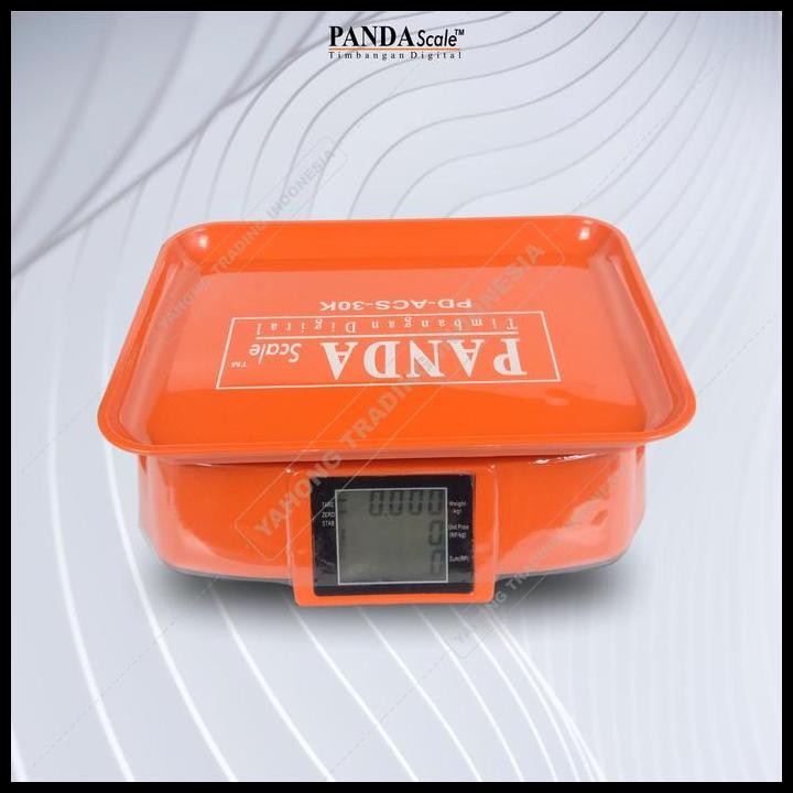 Terlaris Timbangan 30Kg Timbangan Digital Buah Laundry Ikan Ayam Daging Meja Acs 30 Kg Panda Scale G