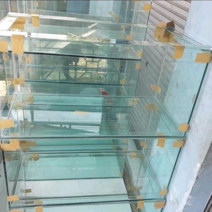 Aquarium Kaca Ukuran 100X40X40 Full 8Mm