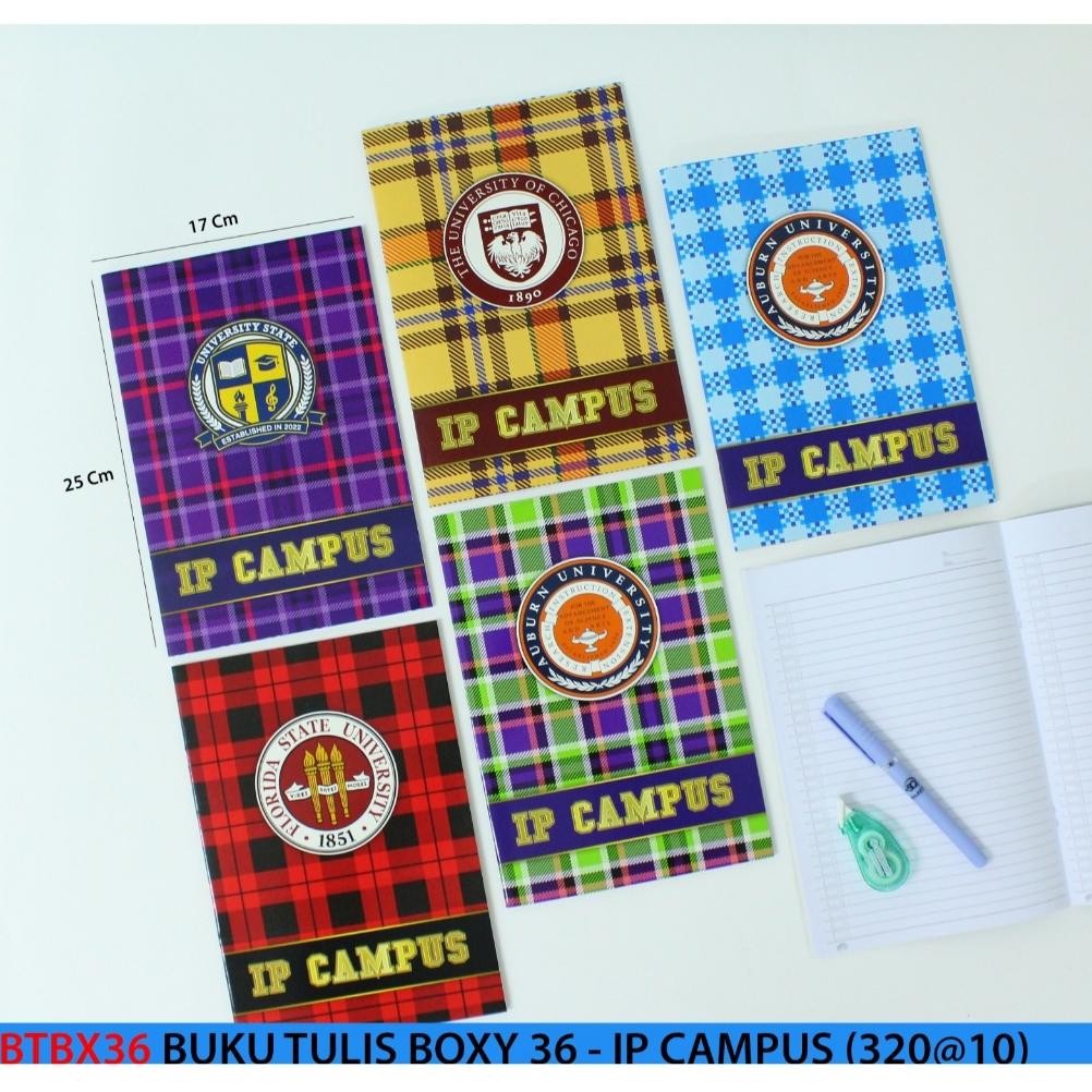 

Buku Tulis Big Boss Campus 36 Lembar Isi 10 Buku BBO-EB-36-CAM