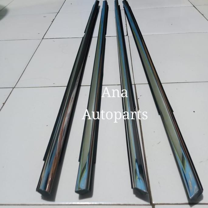 karet pelipit kaca pintu luar mobil honda city z