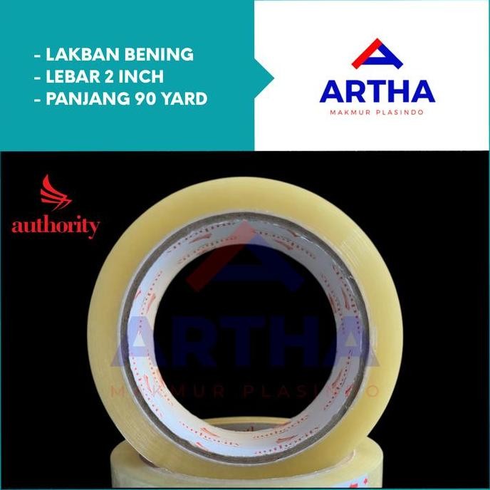 

Lakban Bening 90 Yard Dus (Cargo) Co