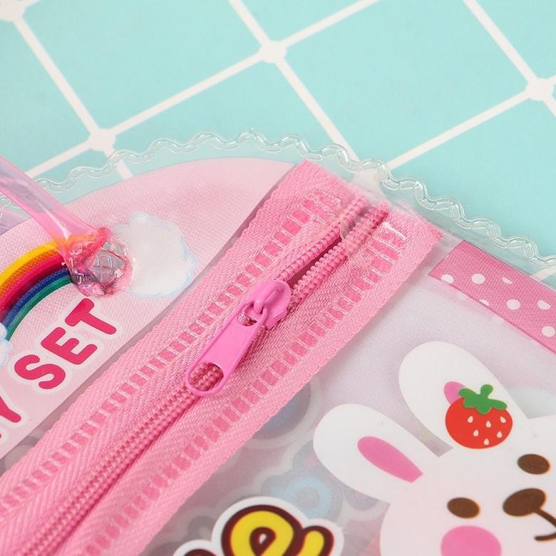 

JoeraganlapakAlat Tulis Set Karakter 7 In 1 Buku Pensil Penggaris Rautan Penghapus Lucu Anak Terlaris