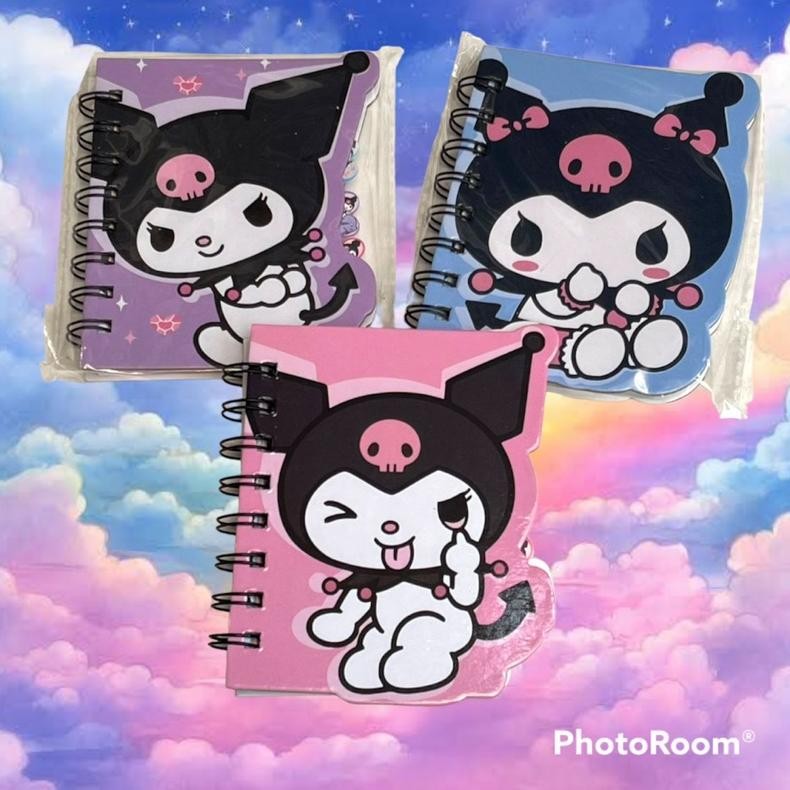 

JoeraganlapakBuku Catatan Binder Ring Journal Karakter Mini Notes Kartun Kuromi Bts Alien Bear Unicorn Cat New