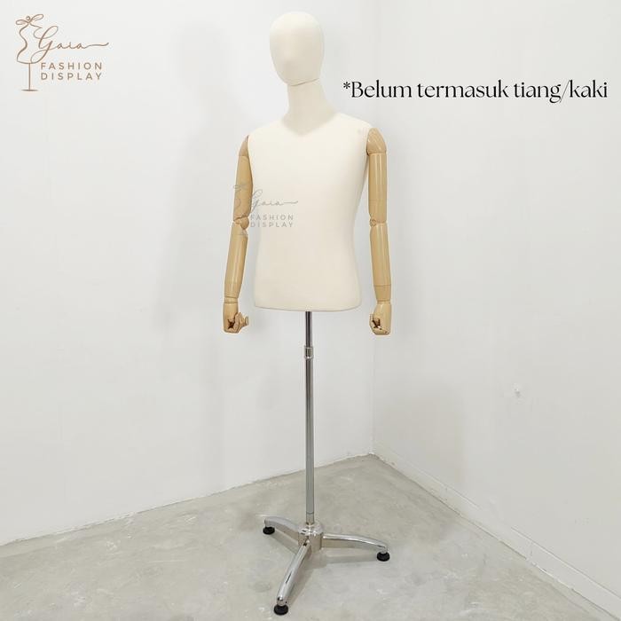 Manekin Tusuk Jarum Patung Cowok Setengah Badan Tangan Robot Tanpa Kaki Manekin Bangkok Tangan Robot