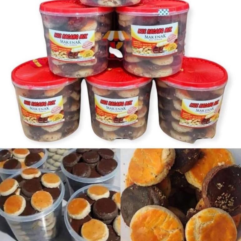 

JoeraganlapakKue Kacang Mak Enak Original Keju Coklat Mix Kacang Oven Stick Keju Asli Jember Toples Viral