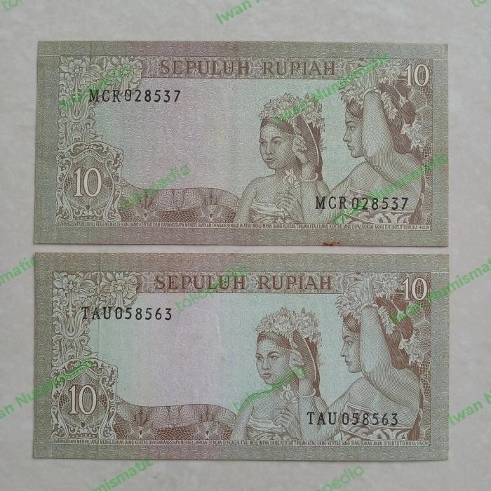 Koleksi Uang Kuno Indonesia 10 Rupiah Sukarno Tahun 1960 Unc Original Dan Terpercaya