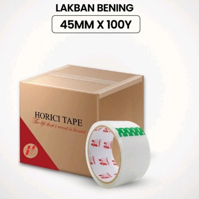 

Lakban Bening 1 Dus Isi 72 Pcs 45Mm X 100 Yard Solasi Besar Co