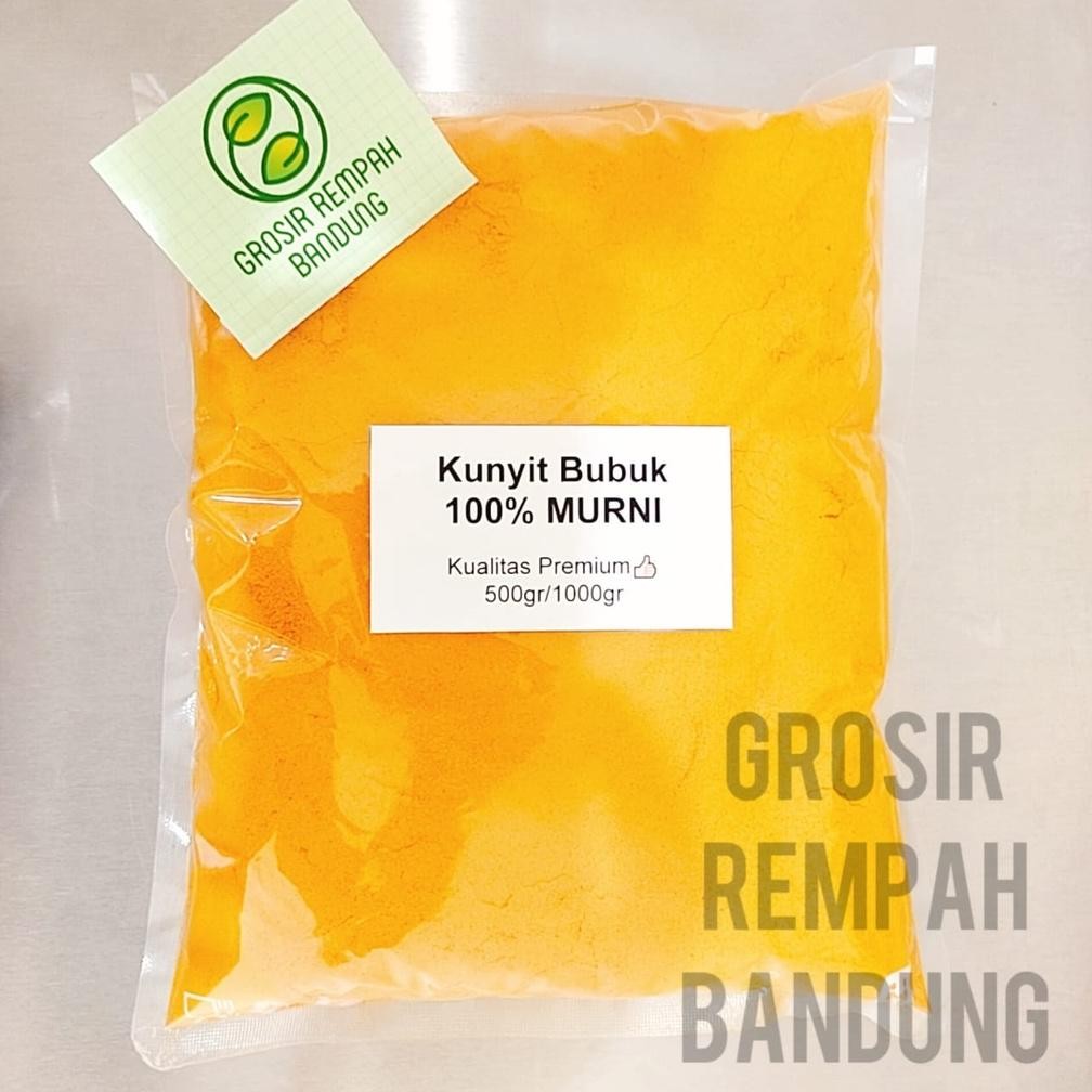 

Kunyit Bubuk / Murni / Kunir / Rempah / Kualitas Terbaik RB10