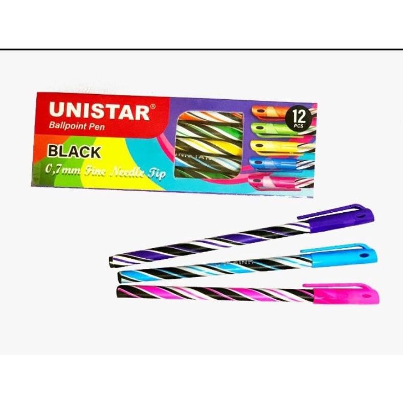 

JoeraganlapakPena Unistar Satuan Rainbow 0.7Mm Pulpen Bulpen Pen Bulpoint Murah Hadiah Souvenir Kado 1 Box 12Pcs Grosir Spaylater 0%