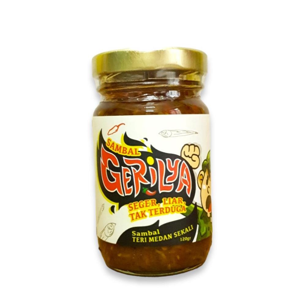 

GERILYA - Paket "CuTeMan" (Sambal Cumi Nagih, Sambal Teri Medan Sekali, Sambal Andaliman Getir)