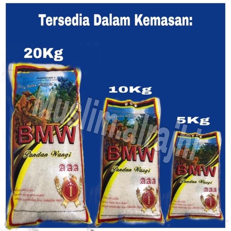 

Beras BMW AAA 100% 10kg Dan 20kg RB10