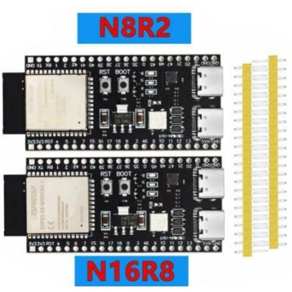 Terlaris YD-ESP32-S3 N8R8 ESP32-S3-DevKitC-1 type-C ESP32-S3-WROOM PSRAM SALE