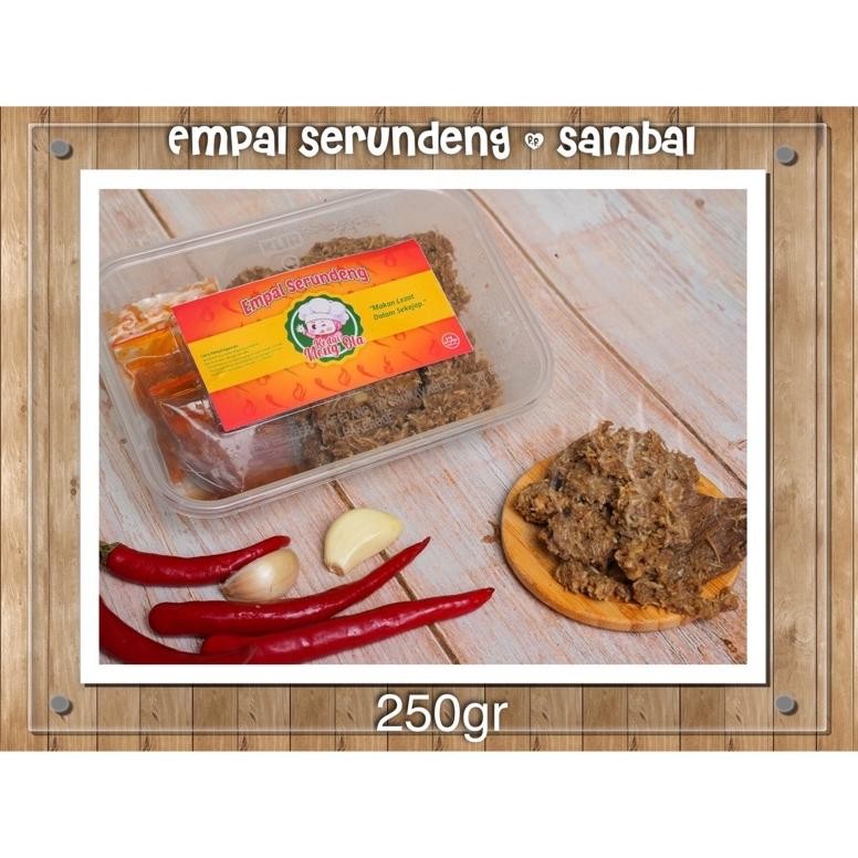 

Empal Serundeng 250 gr + Sambal by Kedai Neng Ola RB10