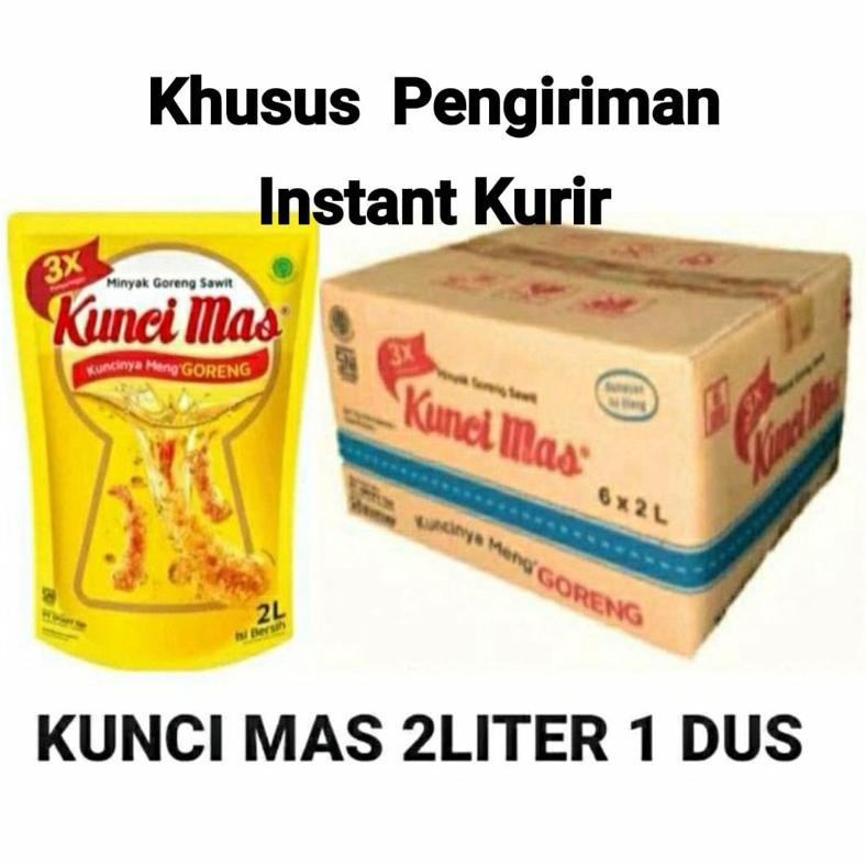 

Kunci Mas 2L Minyak Goreng 1 Dus RB10