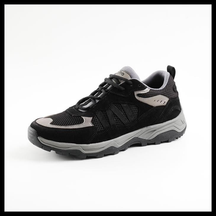 Walko - Sepatu Sneakers Casual Pria Outdoor Lumina Trail Esprit Black Best Quality
