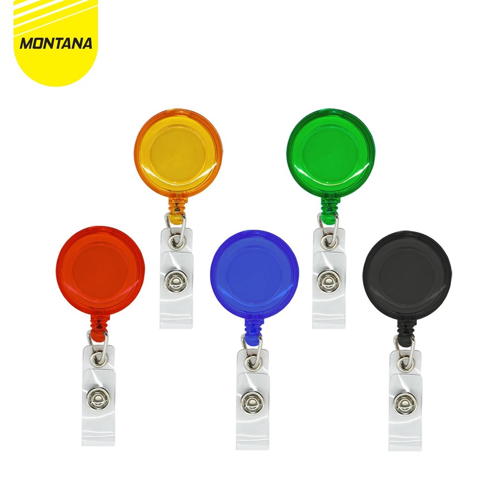

MONTANA YOYO GANTUNGAN ID CARD PLASTIK PANJANG TALI 70 CM NAME TAG TC-2RETAIL