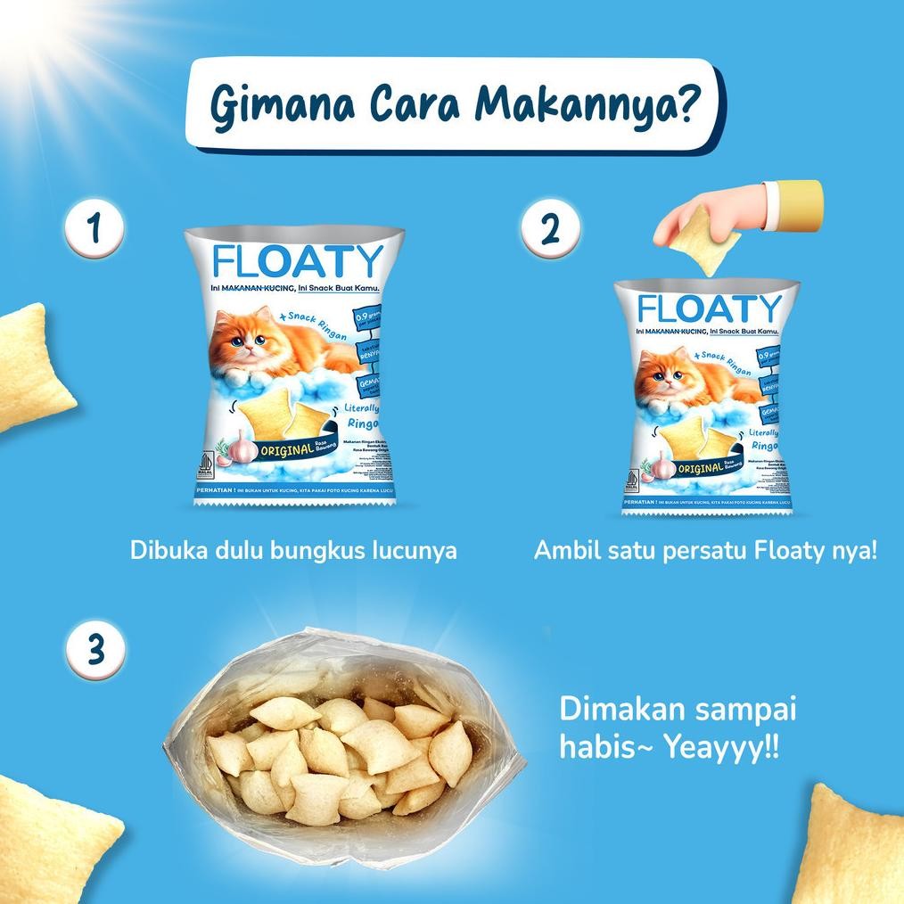 

Termurah Beli 3 Gratis 2 - Floaty Snack Original 60 Gr Hjg-7
