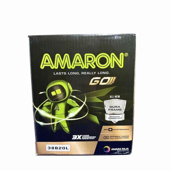 . Aki Mobil Honda Mobilio NS40ZL / 38B20L Amaron Aki Kering