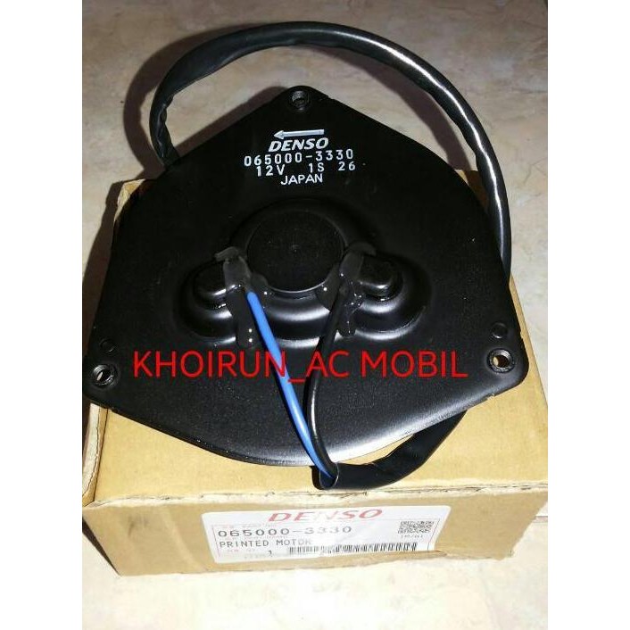. MOTOR FAN AC CONDENSOR DAIHATSU FEROZA, KATANA, TARUNA DENSO ORI