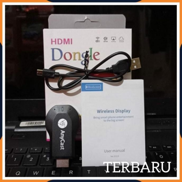 [Expert] [COD] PAKET ANYCAST DONGLE SCREEN MIRRORING DARI HP KE TV TABUNG / WIRELESS ANYCASH DONGLE 