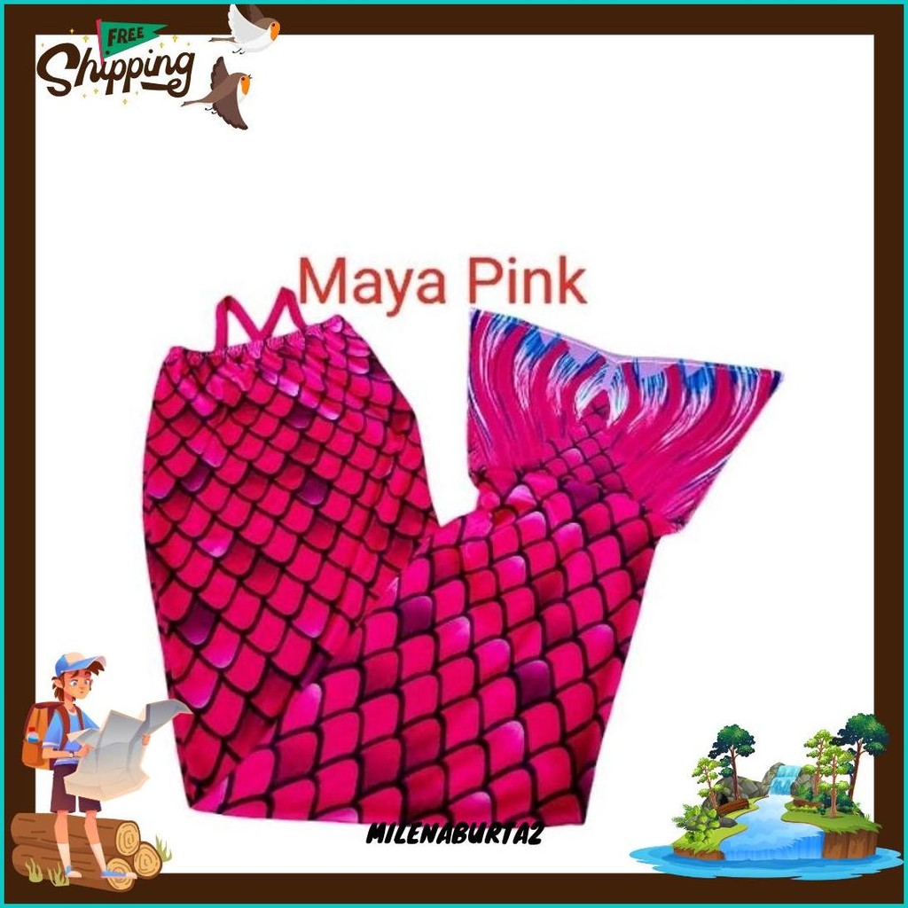 (Bisa Cod) Kostum Mermaid Jumbo Dari Abg Sampai Dewasa Cod