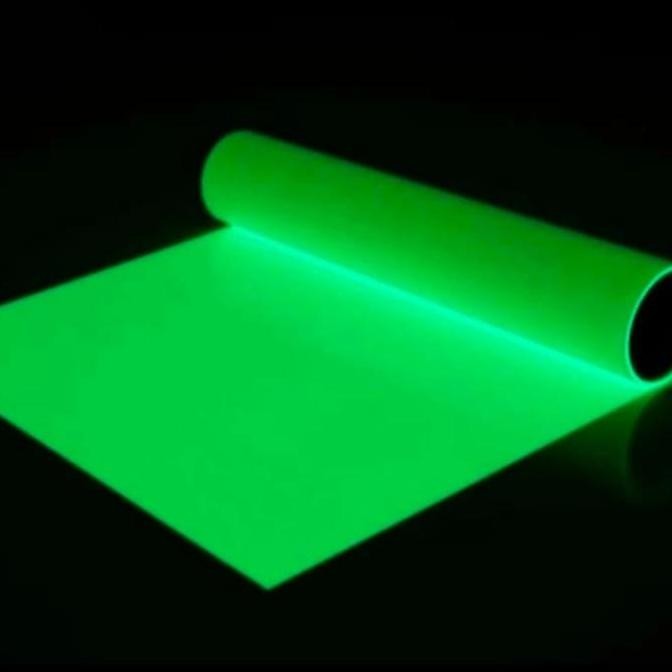 

Sticker / Stiker Fosfor / Glow In The Dark Fotoluminescence 125Cm X 1 Meter Co