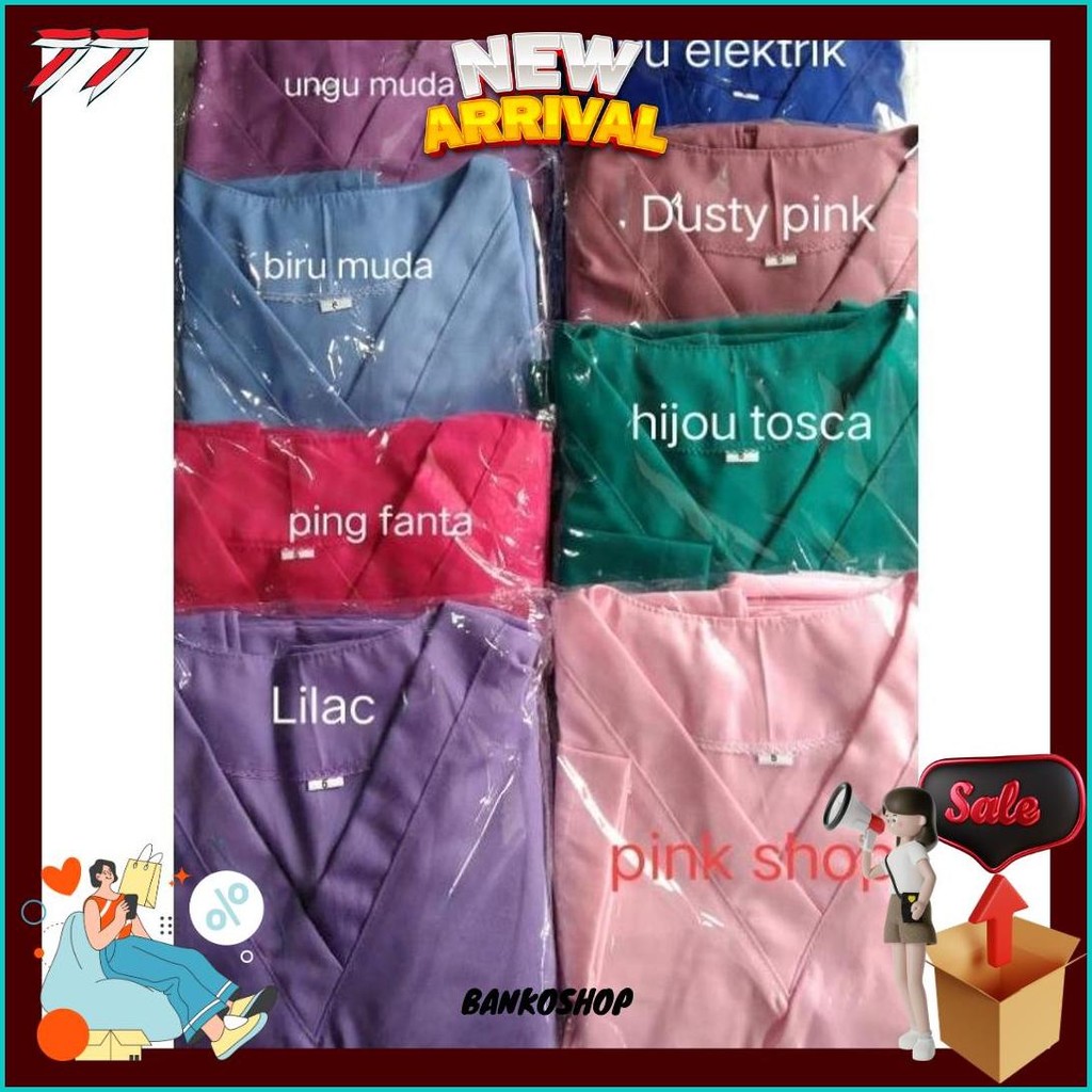 Baju Oka Anak/Baju Dokter Anak/Custom Profesi Anak/Lengan Pendek Bisa Cod