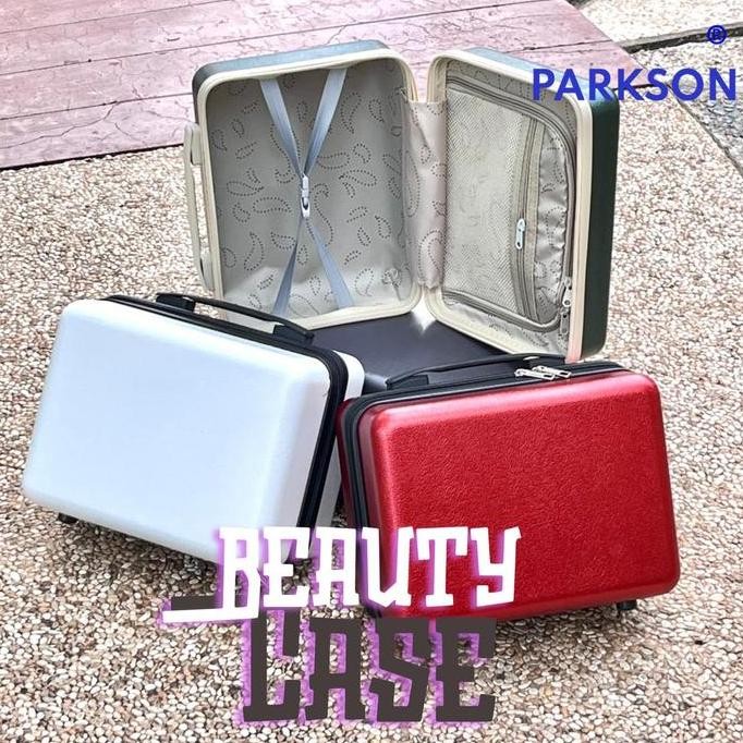 Beautycase tas makeup koper mini 14inch pollycarbonate