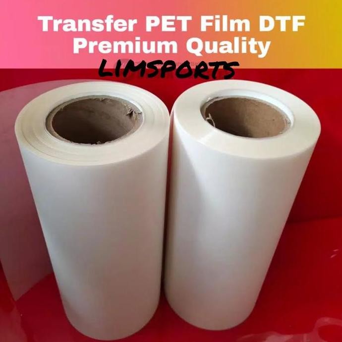 

(Khusus Rollan) Transfer Pet Flim Dtf Lebar 30Cm / Kertas Sabl Co