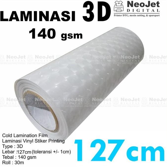 

Laminasi Dingin 3D Cats Eye Hologram Holographic 127Cm 140Gsm 30M Stiker Plastik Co