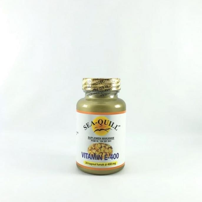 Seaquill Sea Quill Vitamin E Vit E 400Iu 400 Iu 30 Sg Original Produk