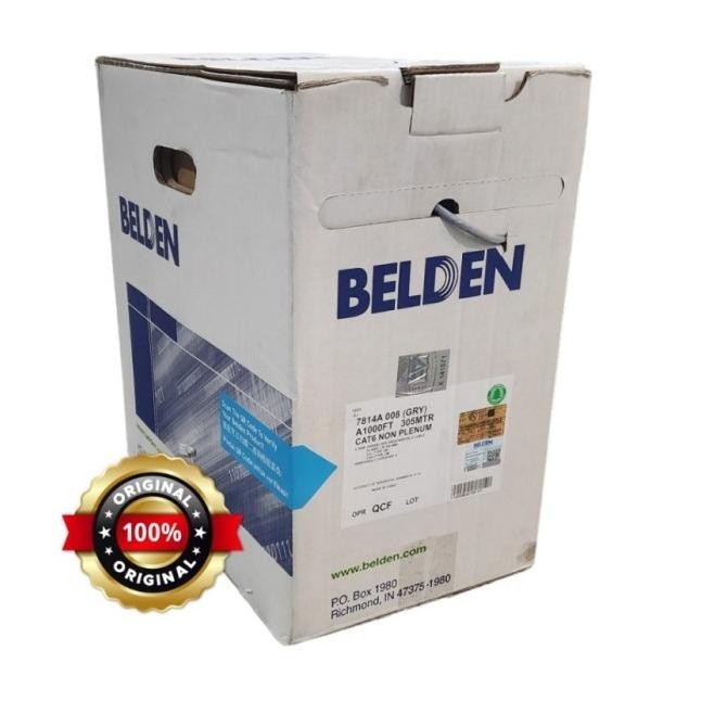 BEBAS ONGKIR - Belden Cable / Kabel UTP Cat 6e Original