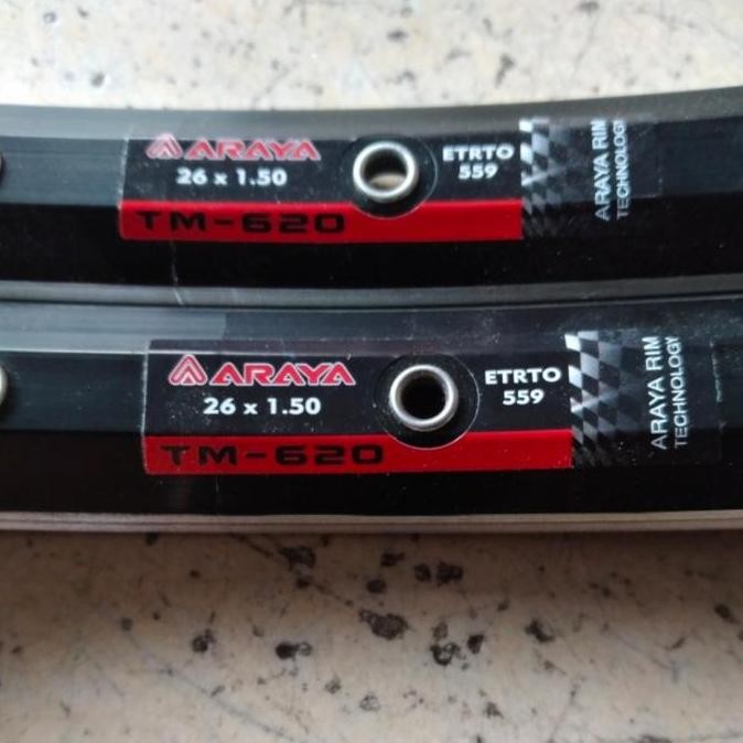 TERBARU - velg 26 araya tm 620 rim hole 32 dan hole 36 Harga sepasang