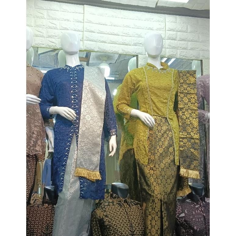 rok songket selendang/rok set selendang/rok bawahan kebaya