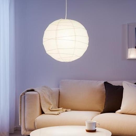 

Lampu Gantung Type Lampion Bulat C Kertas Tepung Putih