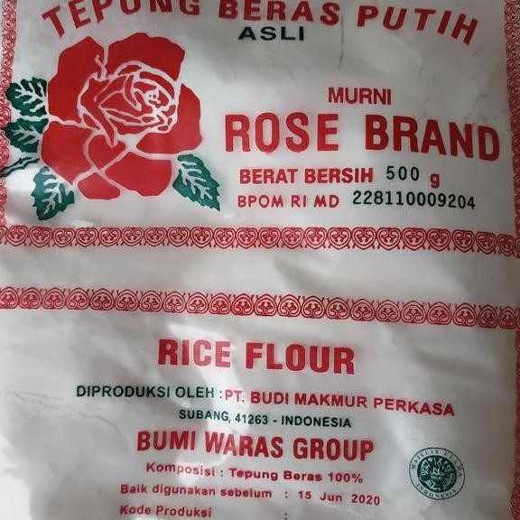 

Tepung Beras Rose Brand 1 Dus Gr