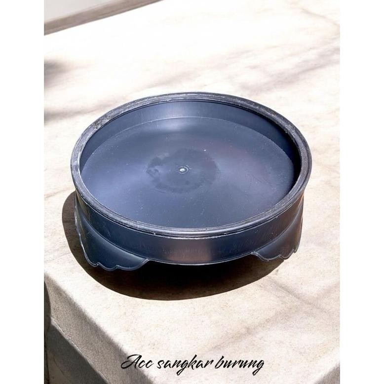 Tebok Sangkar Lovebird Plastik PP Tebal Bonus Klem AST